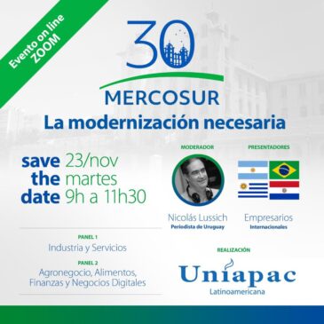 Evento Online –  Mercosur: La modernización necesaria