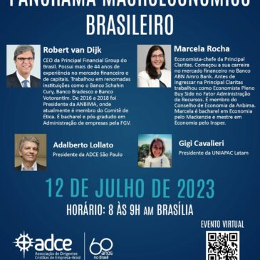 ADCE Brasil y su «Cafe com …Panorama macroeconómico Brasileiro» 12/7 . 8 a 9 hs