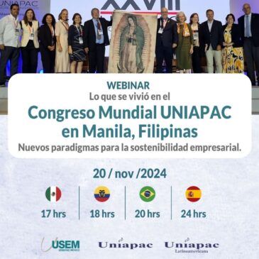 Reviví la Webinar sobre el Congreso Mundial de UNIAPAC realizada el 20/11