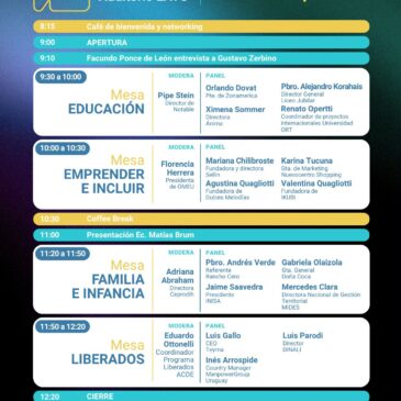 Recordá lo vivido en el 1er. Foro Social de ACDE Uruguay realizado el 9/10 ppdo.