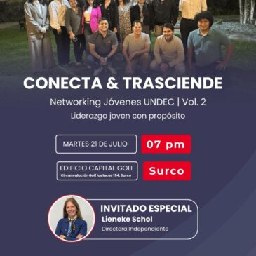 Conecta & Trasciende – 21 de Julio , 19 hs. Perú